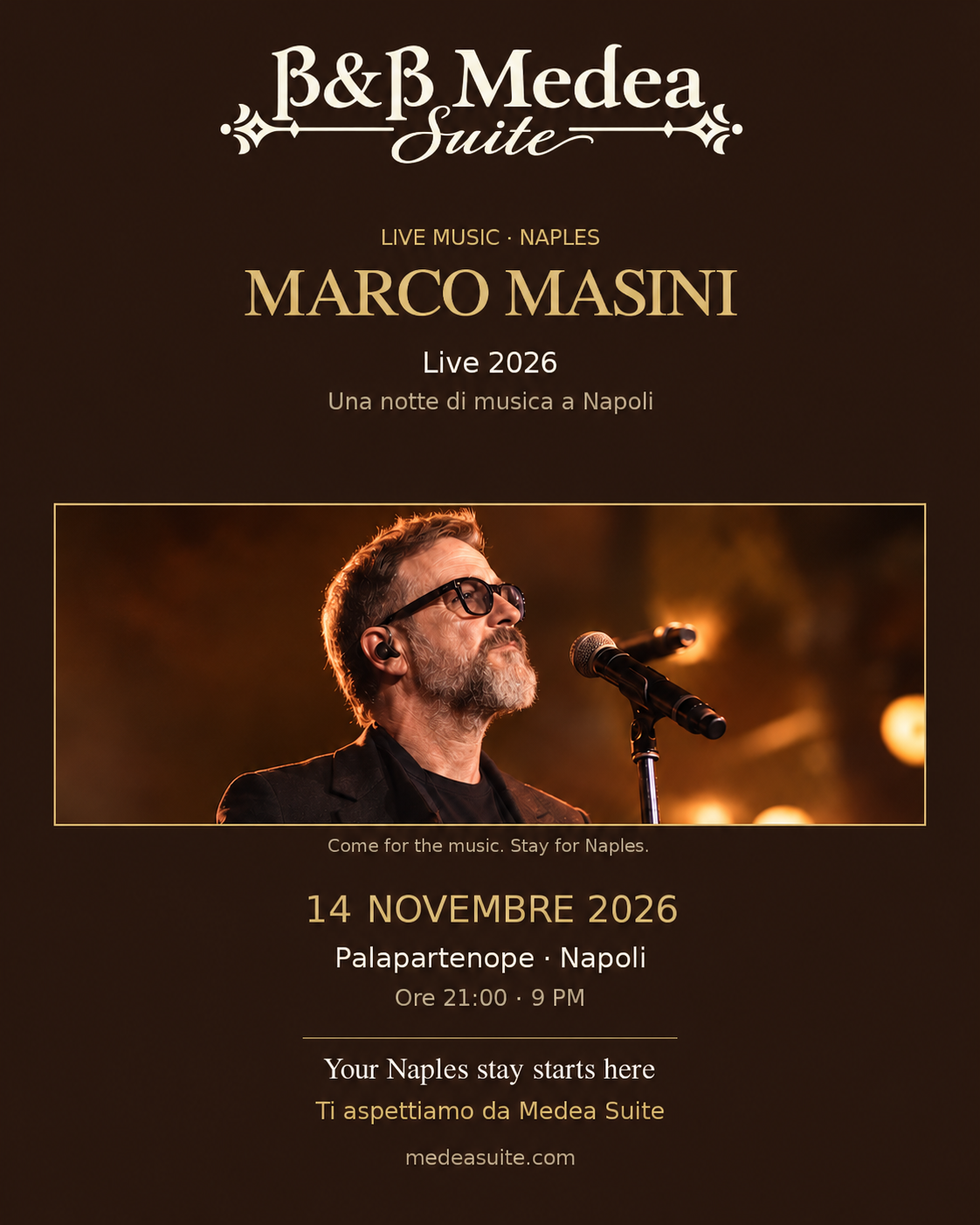 Marco Masini · Live 2026