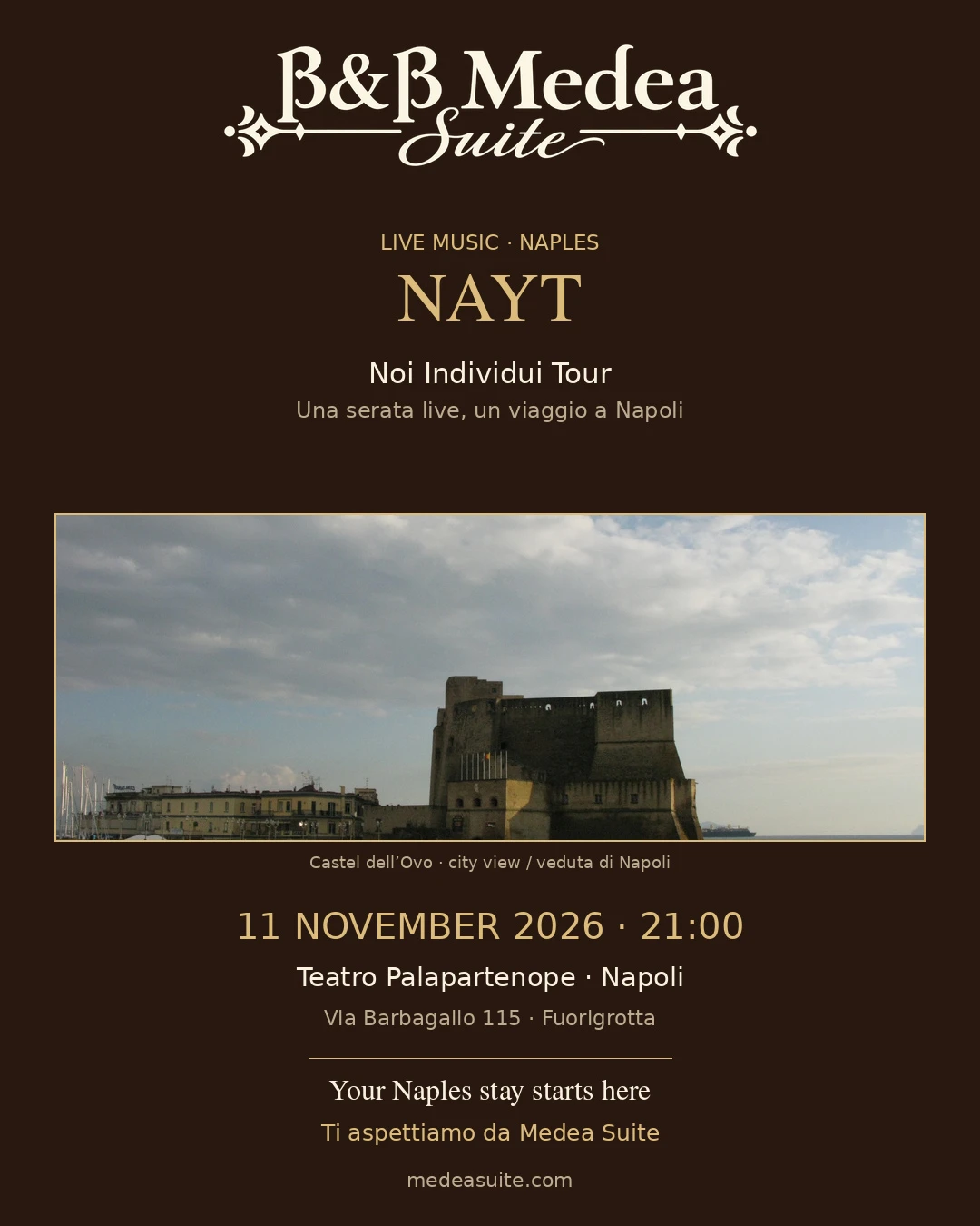 Nayt · Noi Individui Tour