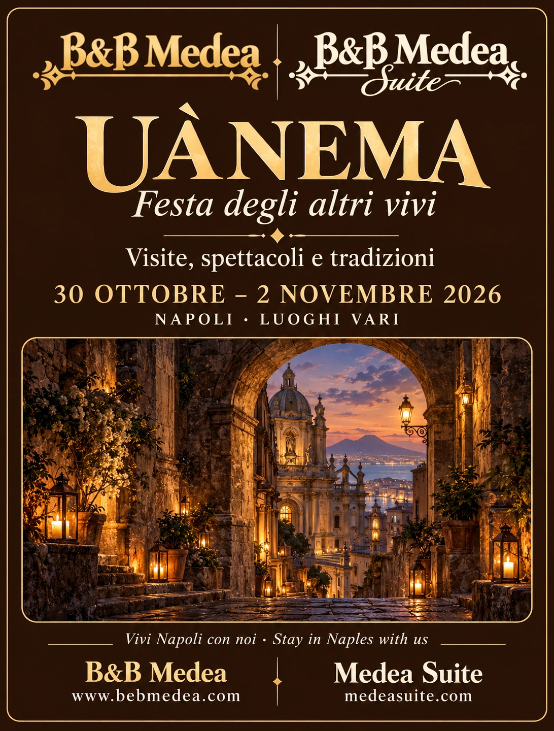 Uànema – Festa degli altri vivi · B&B Medea e Medea Suite