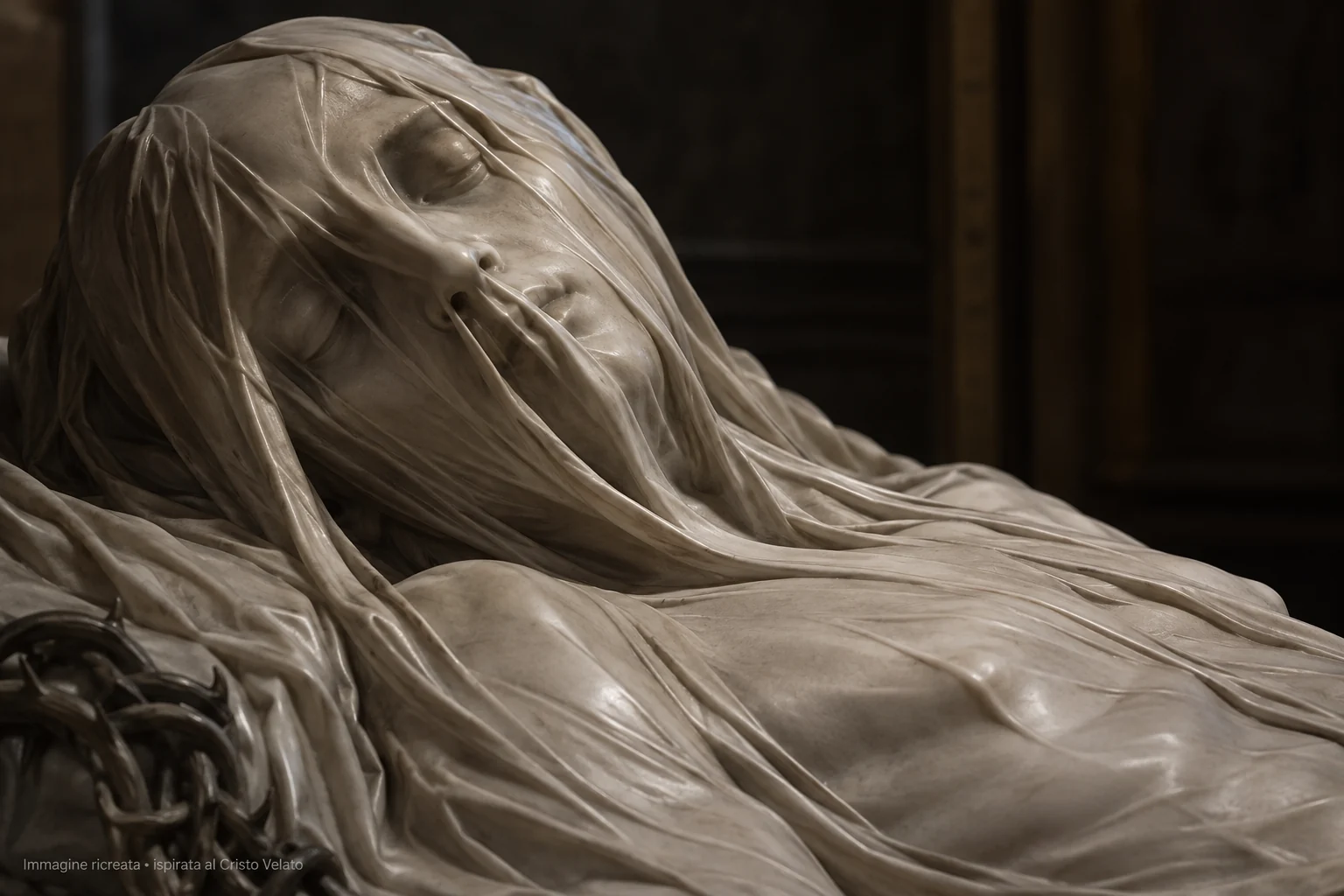 Ricostruzione digitale generata con AI · Cappella Sansevero